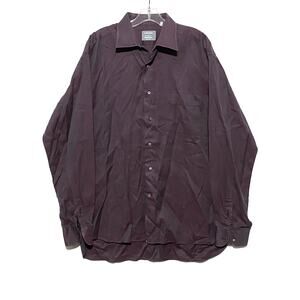 Lorenzini For Neiman Marcus Button Dress Shirt 17 L Professional Office Career